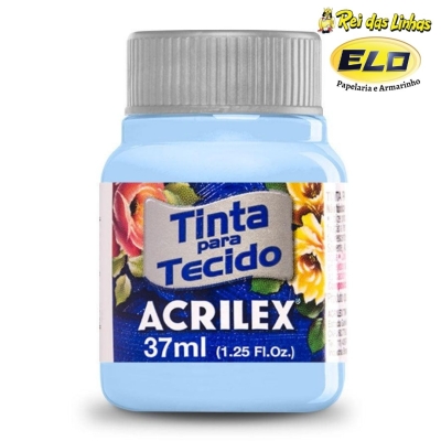 TINTA TECIDO ACRILEX 37ML-811 AZUL BEBE