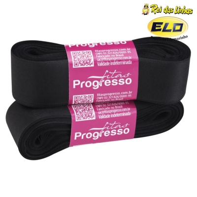 FITA CETIM PROGRESSO SIMPLES PC 10MTS N.7-219 PRETA