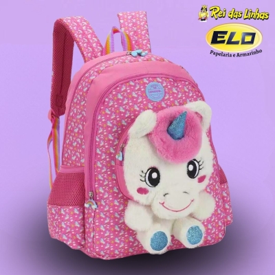 MOCHILA COSTA LUXCEL UP4YOU PETITI PELUCIA IS39961-UP PINK