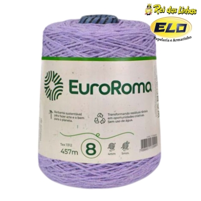 BARBANTE EURO ROMA 600GR N.8-600 LILA CLARO