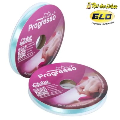 FITA CETIM PROGRESSO SIMPLES PC 50MTS N.2-247 AZUL TIFFANY