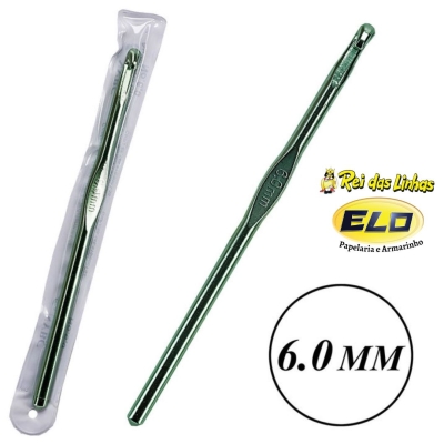AGULHA CROCHE NYBC ALUMINIO BARBANTE(SITE)-6,0MM