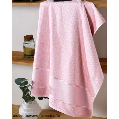 Toalha de Banho Döhler Bella 70x140cm para Bordar - ESCOLHA SUA COR