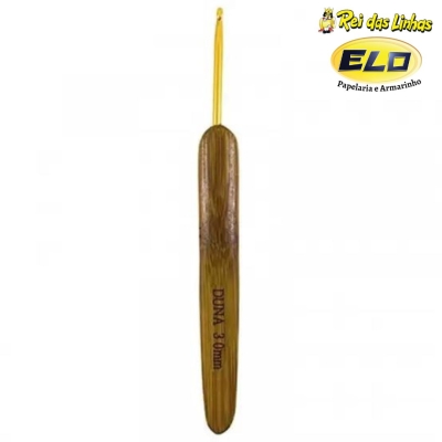 AGULHA CROCHE CIRCULO BARROCO DUNA(SITE)-3,0MM