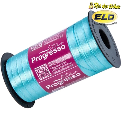 FITA CETIM PROGRESSO SIMPLES PC 100MT N.1-386 VERDE AGUA