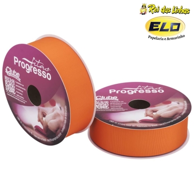 FITA GORGURAO PROGRESSO N.9 GL009 PC 40MTS-066 LARANJA