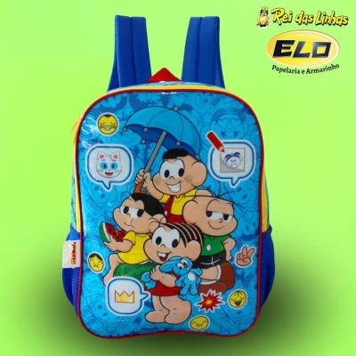 MOCHILA COSTA LUXCEL TURMA DA MONICA IS39321MN-AZUL