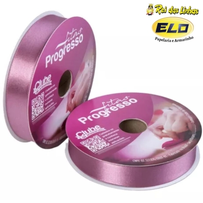 FITA CETIM PROGRESSO SIMPLES PC 50MTS N.5-344 ROSE