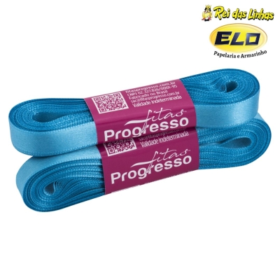 FITA CETIM PROGRESSO SIMPLES PC 10MTS N.3-213 AZUL TURQUESA