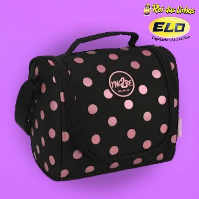 LANCHEIRA LUXCEL YNG 2 BE PRETO POA ROSA LA51705-
