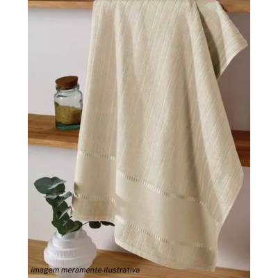 Toalha de Banho Döhler Bella 70x140cm para Bordar - ESCOLHA SUA COR