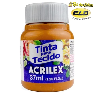 TINTA TECIDO ACRILEX 37ML-539 SIENA NATURAL/FUME