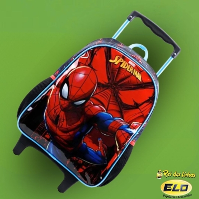 MOCHILA CARRINHO XERYUS SPIDER MAN X2 16P 11660-