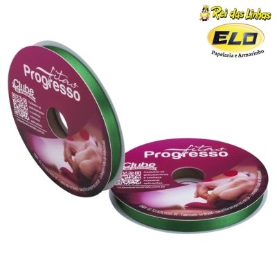 FITA CETIM PROGRESSO SIMPLES PC 50MTS N.2-217 VERDE BANDEIRA