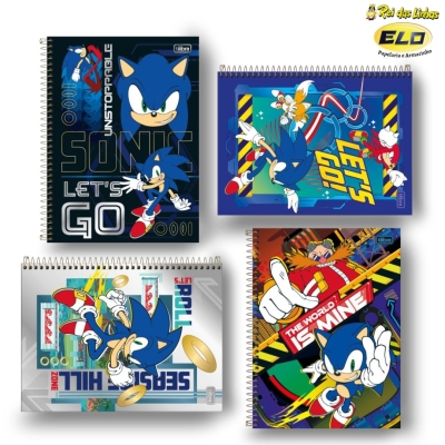 CADERNO TILIBRA ESP UNIV C/D 1MT 80FLS SONIC-