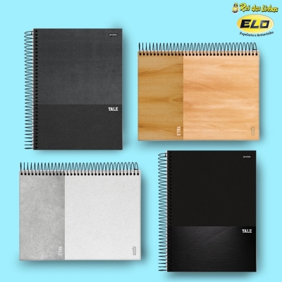 CADERNO JANDAIA ESP UNIV C/D 10MT 200FLS YALE-