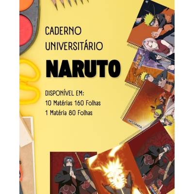 NARUTO - 1 MATÉRIAS