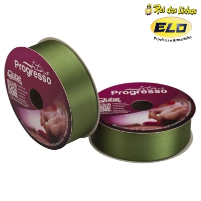 FITA CETIM PROGRESSO SIMPLES PC 50MTS N.9-249 VERDE MILITAR