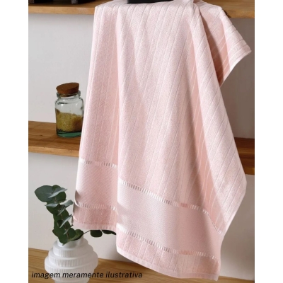 Toalha de Banho Döhler Bella 70x140cm para Bordar - ESCOLHA SUA COR