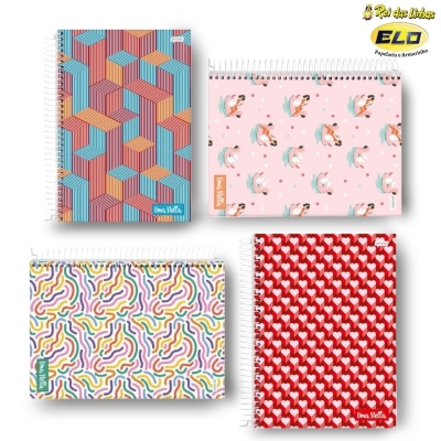 CADERNO JANDAIA ESP UNIV C/D 1MT 80FL-