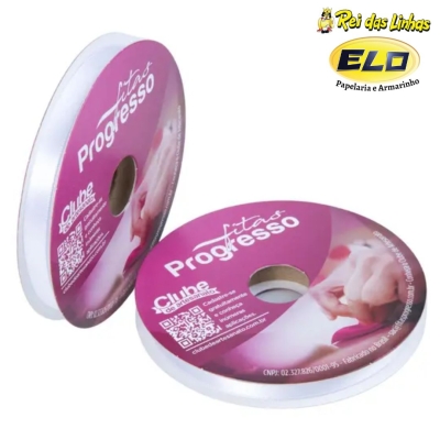 FITA CETIM PROGRESSO SIMPLES PC 50MTS N.2-201 BRANCO