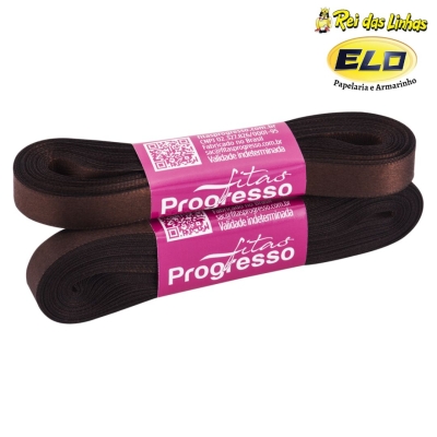FITA CETIM PROGRESSO SIMPLES PC 10MTS N.2-340 MARROM CAFE