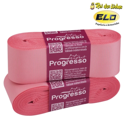 FITA GORGURAO PROGRESSO N.9 GL009 PC 10MTS-009 ROSA PETALA