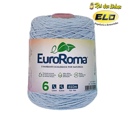 BARBANTE EURO ROMA 600GR N.6-900 AZUL BEBE