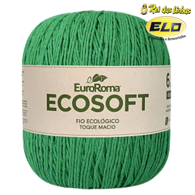 BARBANTE EUROROMA ECOSOFT 8/12-803 VERDE BANDEIRA