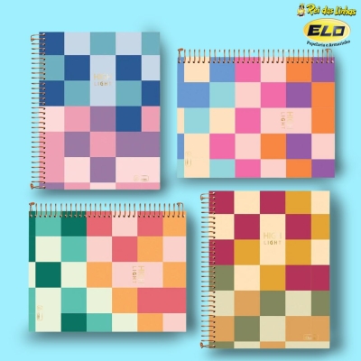 CADERNO CADERSIL UNIV C/D ESP 10MT 160FLS HIGHLIGH-