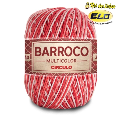 BARBANTE CIRCULO BARROCO MULTICOLOR 200GR-9202-