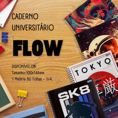 CADERNO 1/4 - MASCULINO.