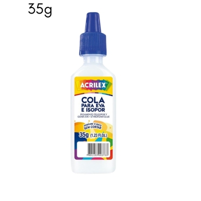 COLA EVA E ISOPOR ACRILEX