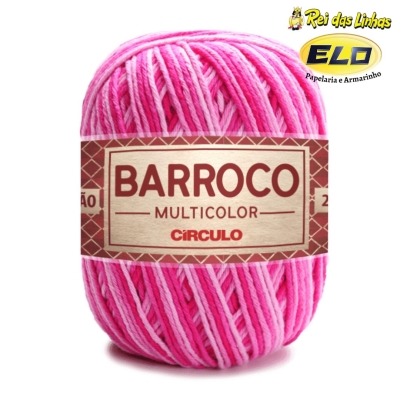 BARBANTE CIRCULO BARROCO MULTICOLOR 200GR-9427-