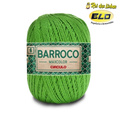 BARBANTE BARROCO MAXCOLOR N.6 400G-5242 TREVO