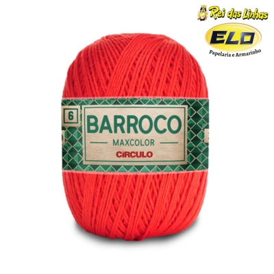 BARBANTE BARROCO MAXCOLOR N.6 400G-3524 CHAMA
