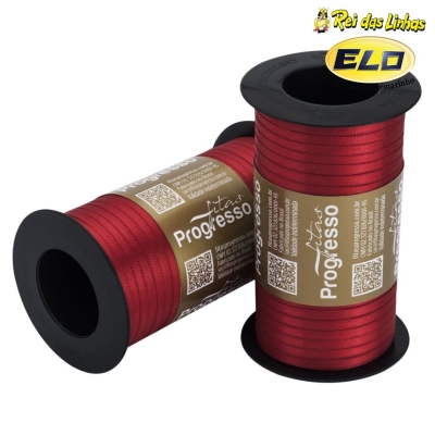 FITA CETIM PROGRESSO DUPLA PC 100MTS N.0-209 VERMELHO
