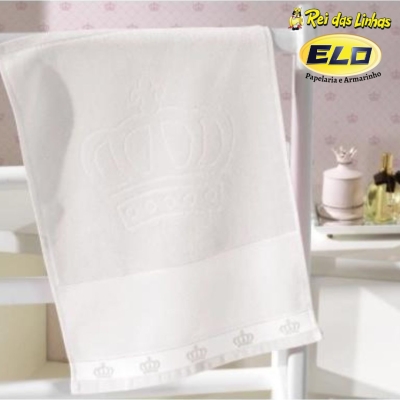 TOALHA VISITA DOHLER VELOUR P/BORDAR BABY CLASSIC-