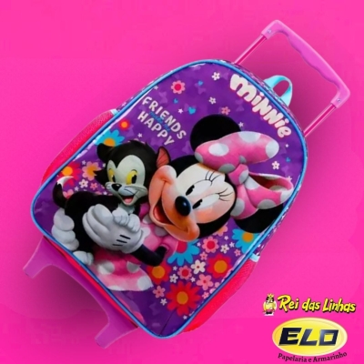 MOCHILA CARRINHO XERYUS MINNIE X1 14P 11401-