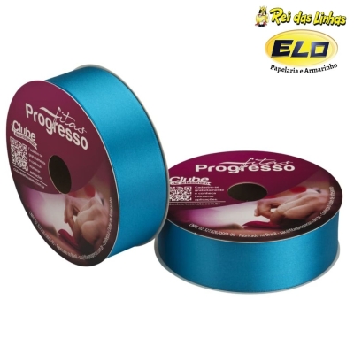 FITA CETIM PROGRESSO SIMPLES PC 50MTS N.9-213 AZUL TURQUESA