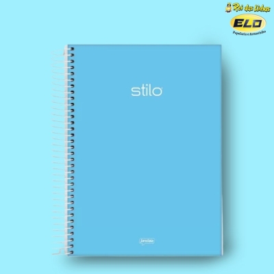 CADERNO JANDAIA ESP UNIV C/D 10MT 160FLS STILO-