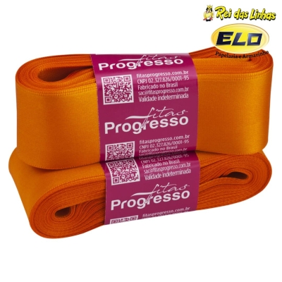 FITA CETIM PROGRESSO SIMPLES PC 10MTS N.9-66 LARANJA