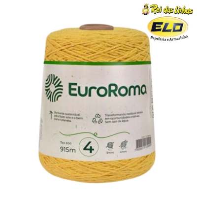 BARBANTE EURO ROMA 600GR N.4-450 OURO