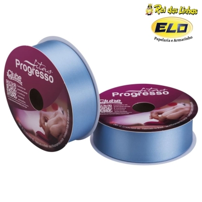 FITA CETIM PROGRESSO SIMPLES PC 50MTS N.9-246 AZUL CELESTE